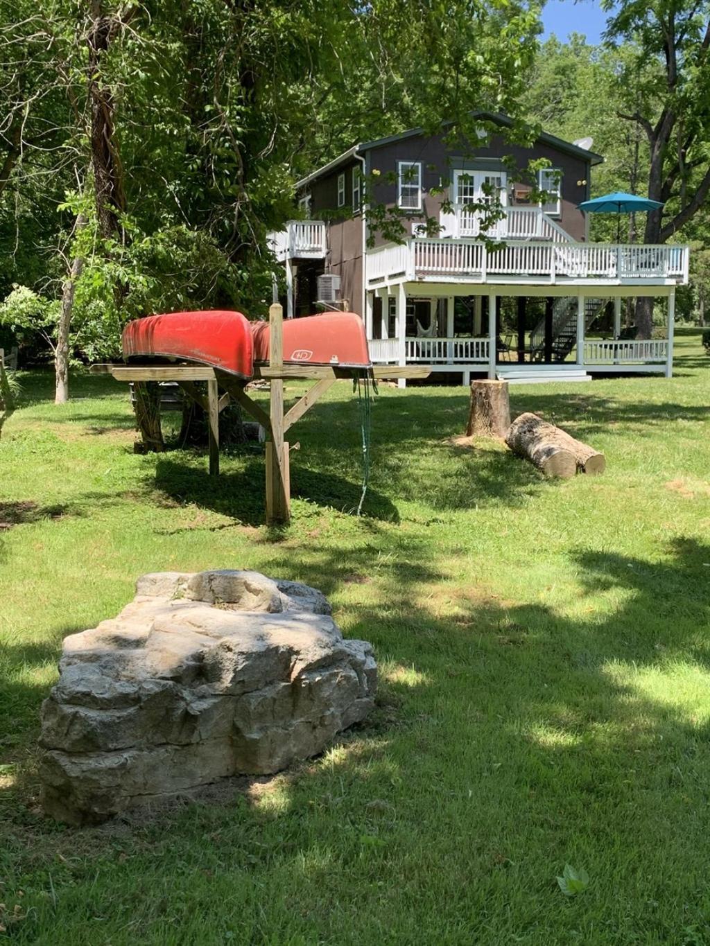 Bear Valley- Riverfront With Hot Tub! Luray Eksteriør bilde