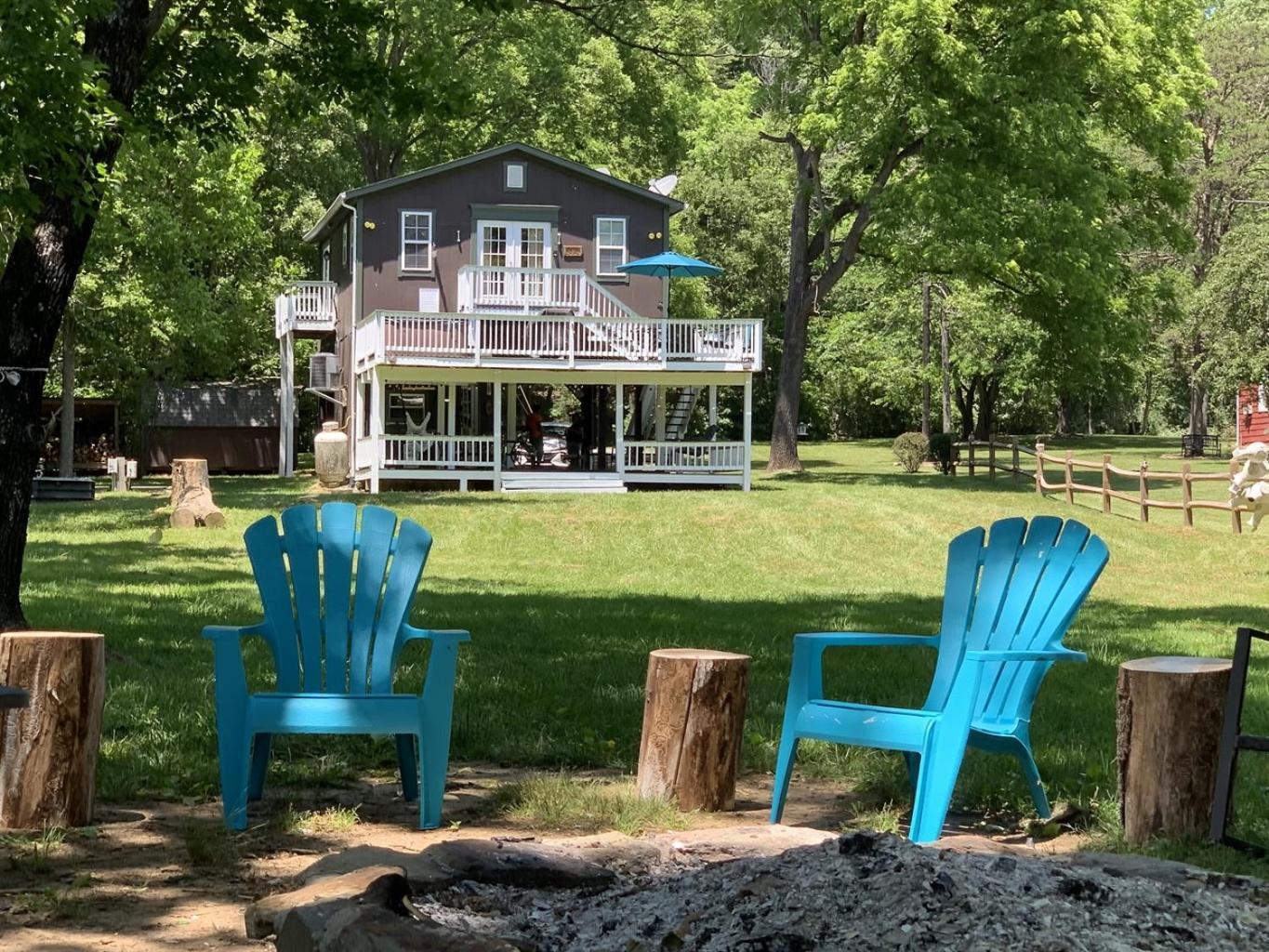 Bear Valley- Riverfront With Hot Tub! Luray Eksteriør bilde
